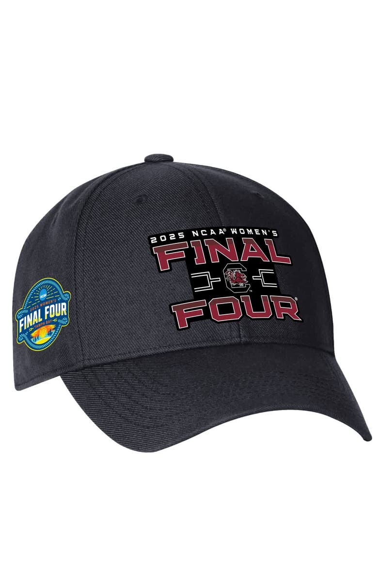 Under Armour Men's Under Armour Black South Carolina Gamecocks 2025 NCAA Women's Basketball Tournament March Madness Final Four Adjustable Hat, Main, color, 