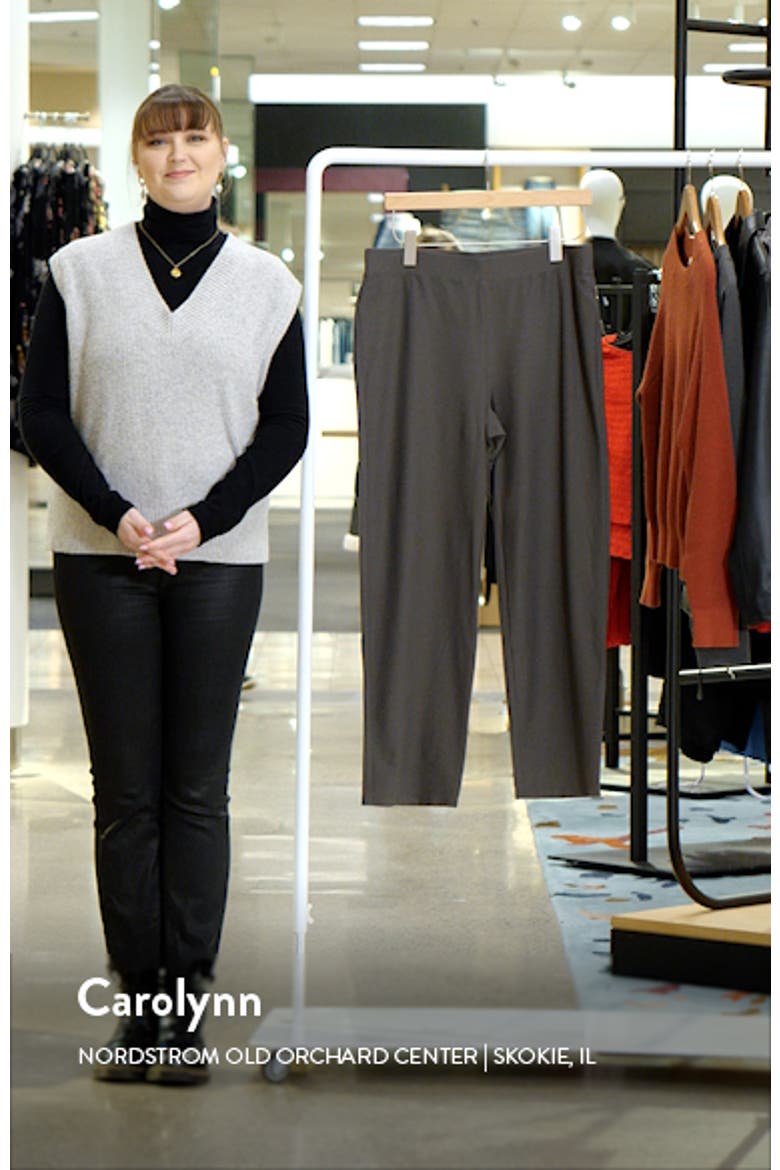 Straight Leg Ankle Pants video