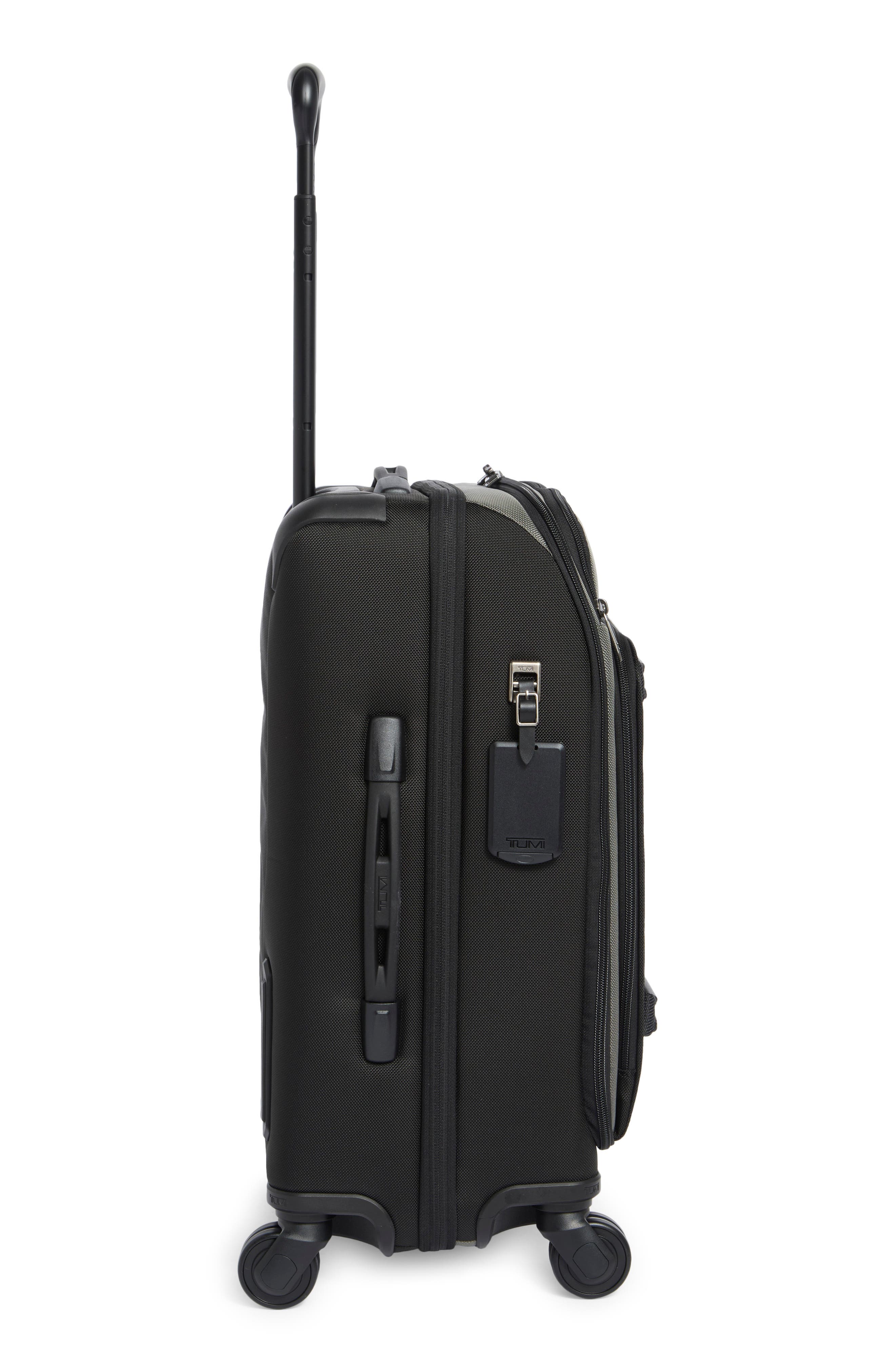 TUMI Continental Front Lid Four Wheel Spinner Suitcase, Alternate, color, Alloy