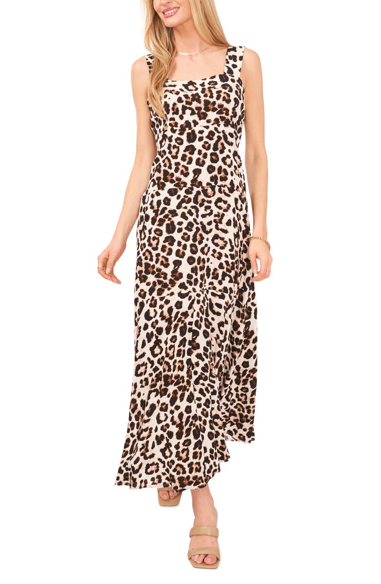 Vince Camuto Print Maxi Dress, Main, color, 