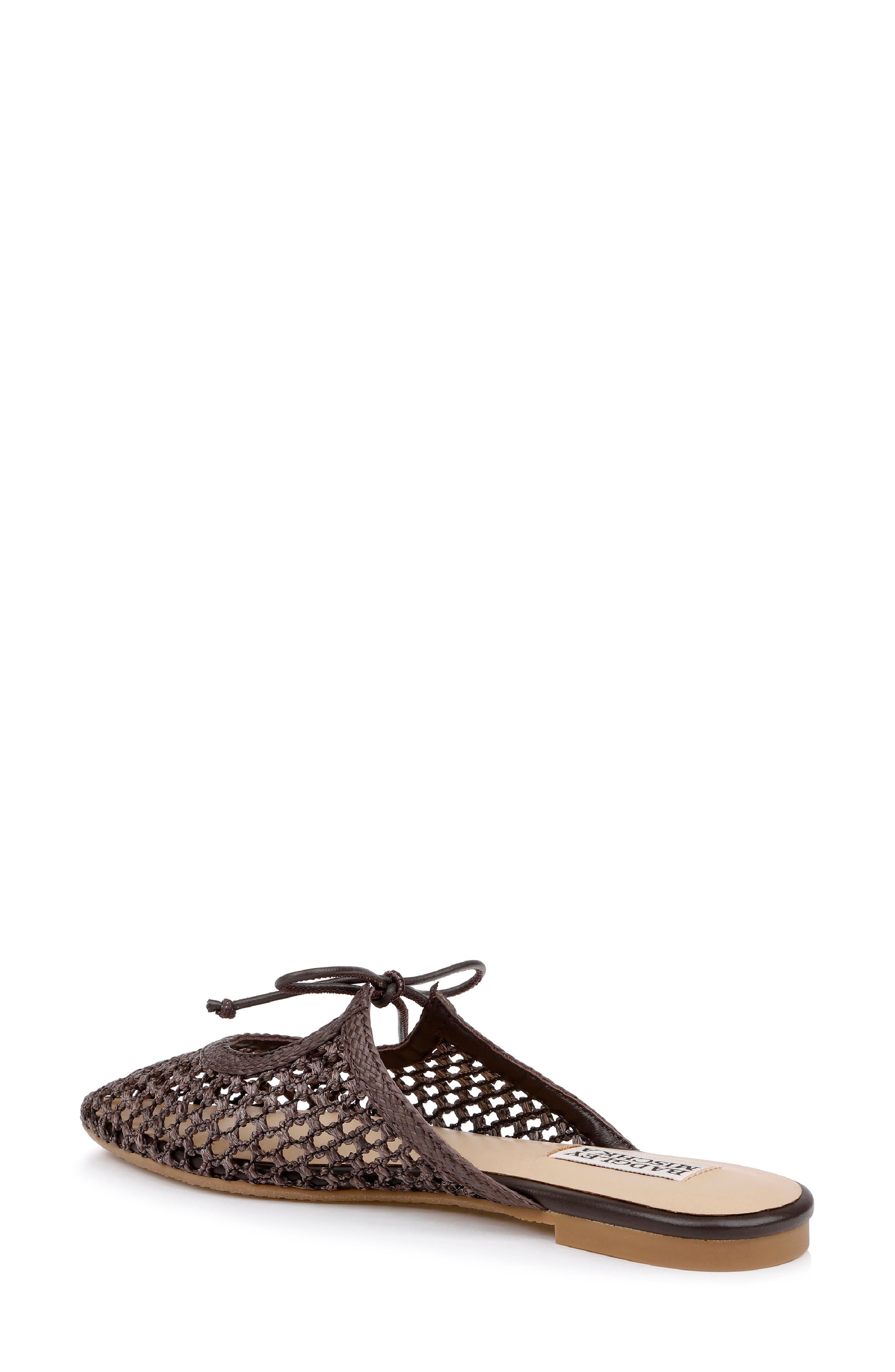 Badgley Mischka Collection Xailee Woven Mule, Alternate, color, Brown