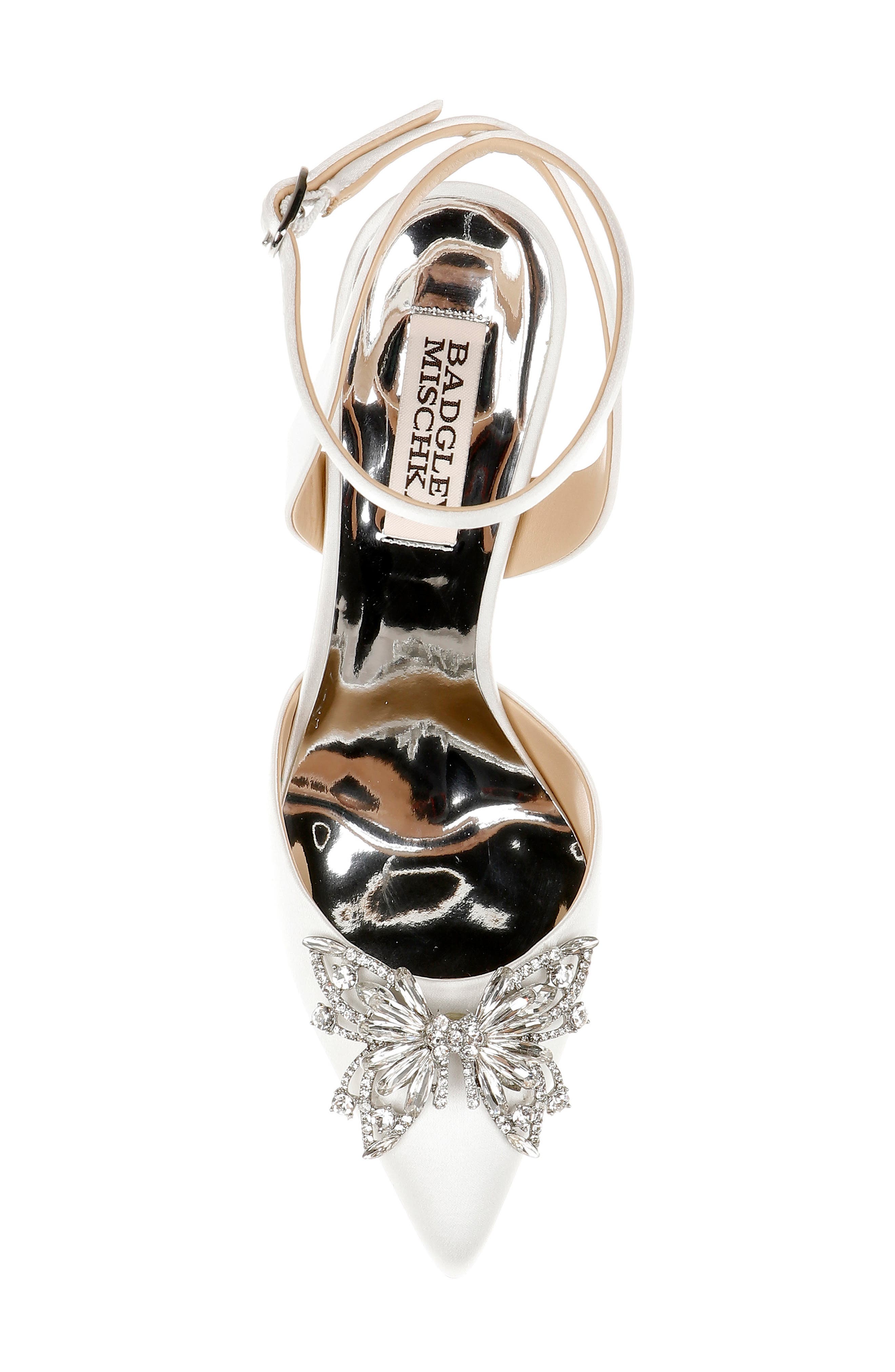 Kalista Ankle Strap Pump, Alternate, color, SOFT WHITE