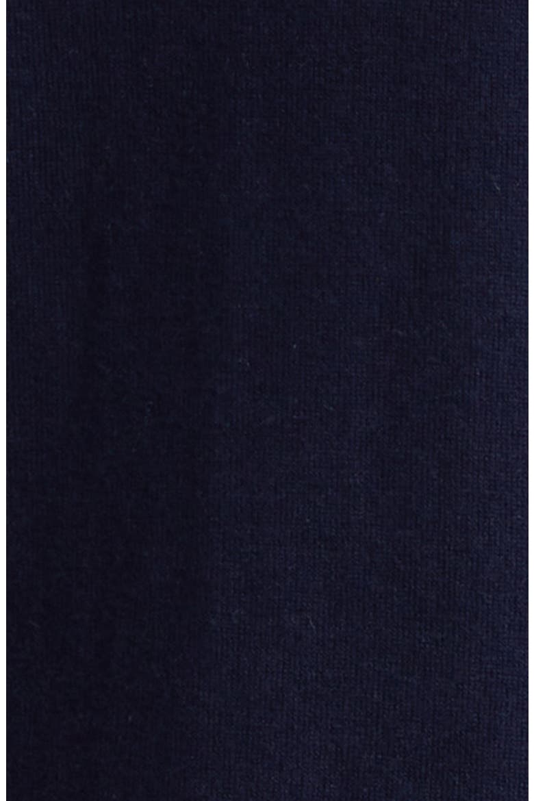 Cotton & Cashmere Bomber Jacket, Alternate, color, NAVY
