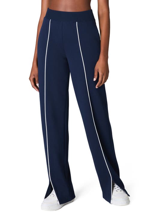 Airpiqué Straight Leg Pants