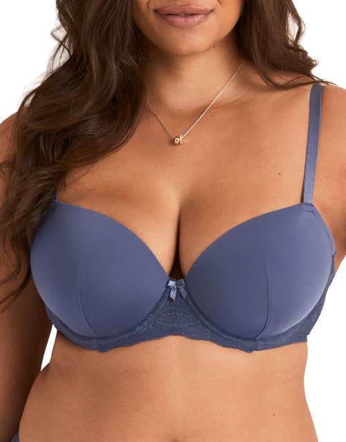 Adore Me Jennakate Contour Demi Bra In Blue