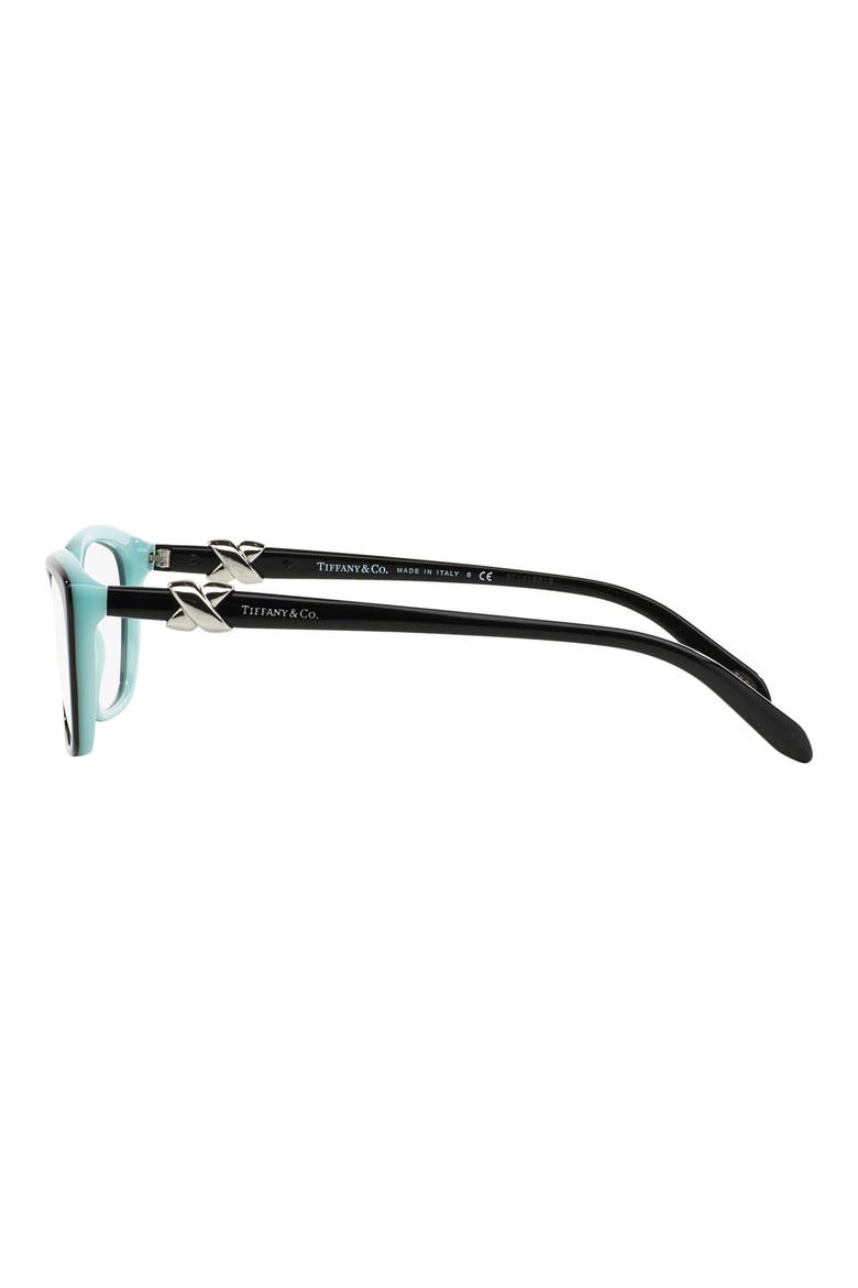 54mm Cat Eye Optical Glasses, Alternate, color, TOP BLACK/ BLUE