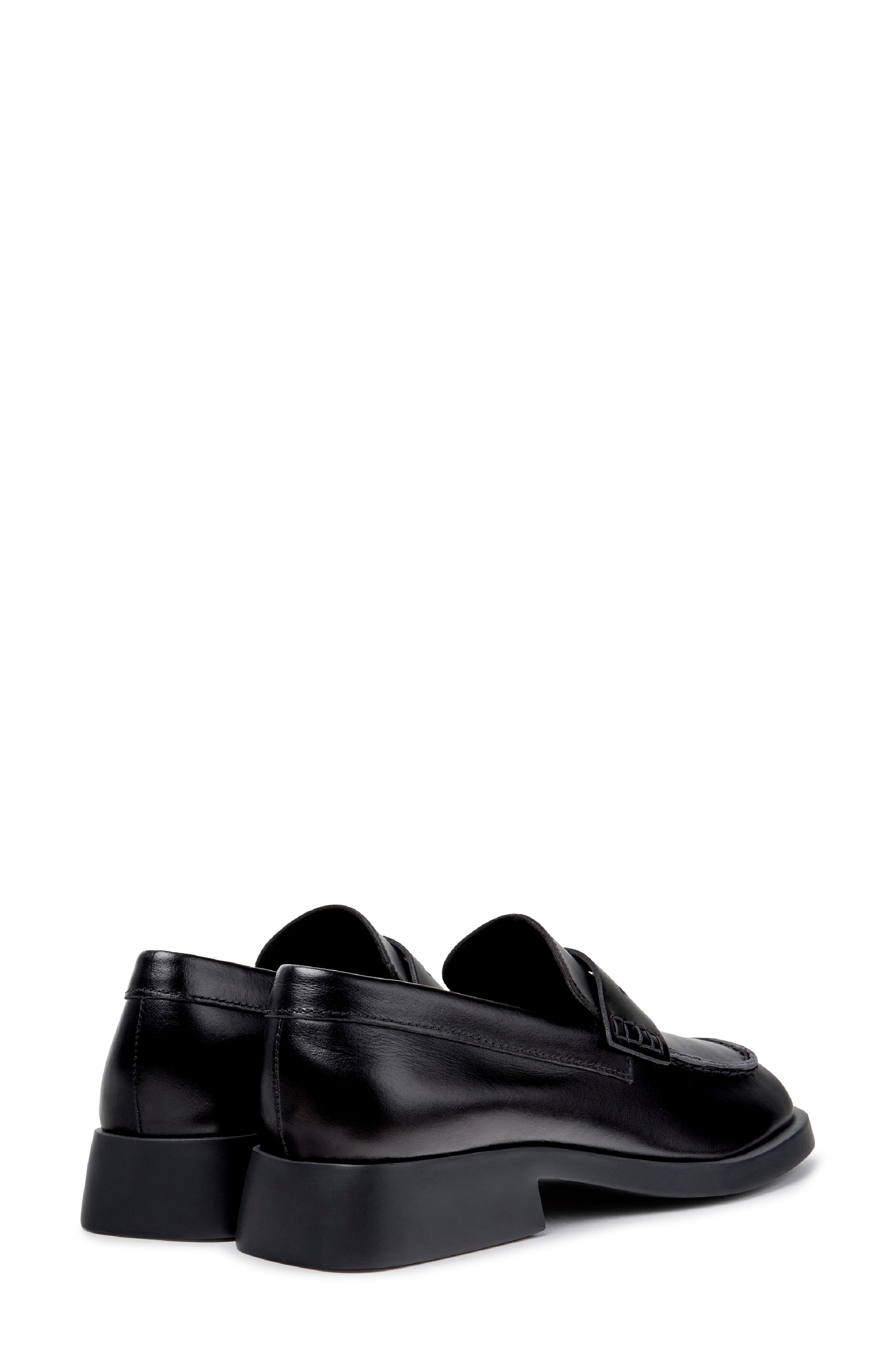 Donna Penny Loafer, Alternate, color, BLACK