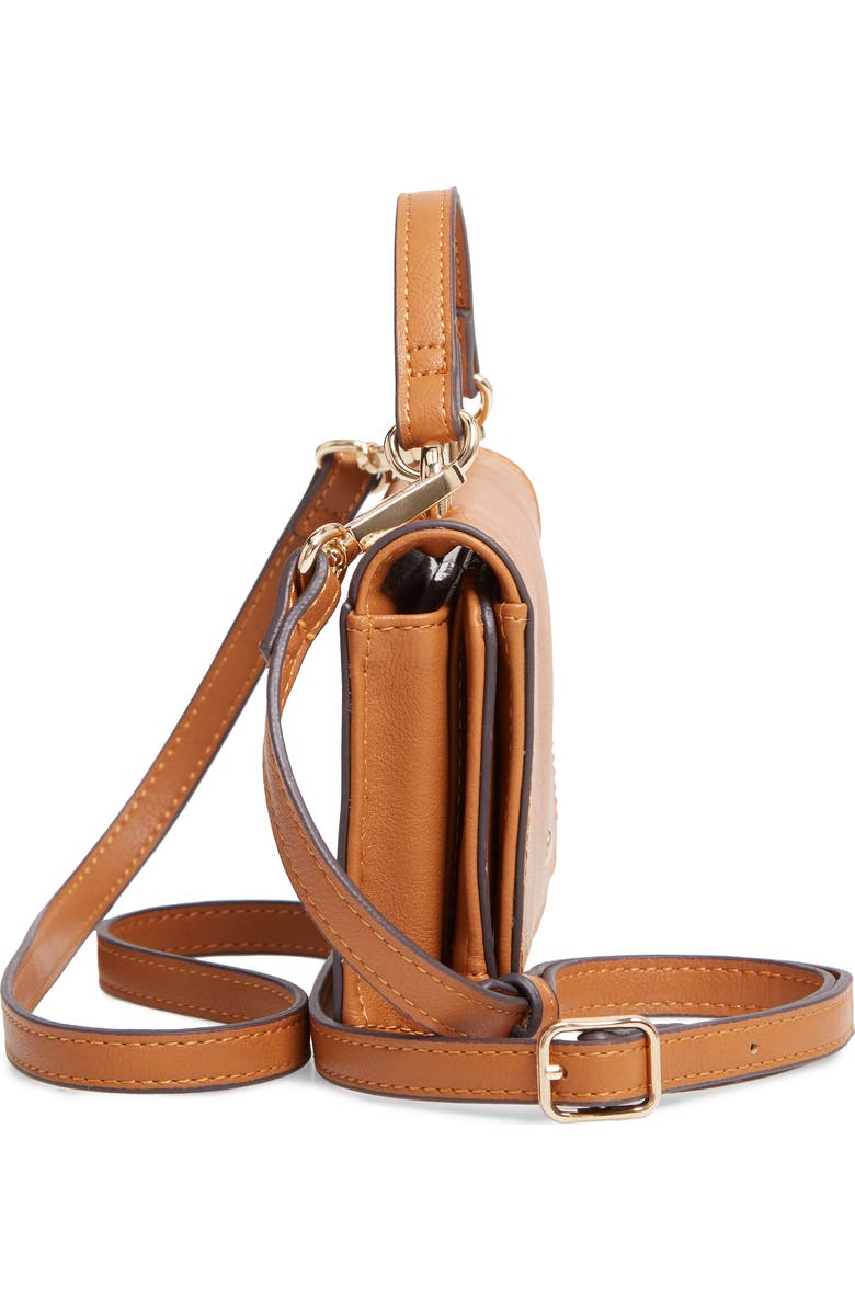 Sole Society Faux Leather Phone Wallet, Alternate, color,