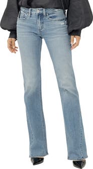 Silver Jeans Co. Suki Curvy Mid Rise Bootcut Jeans