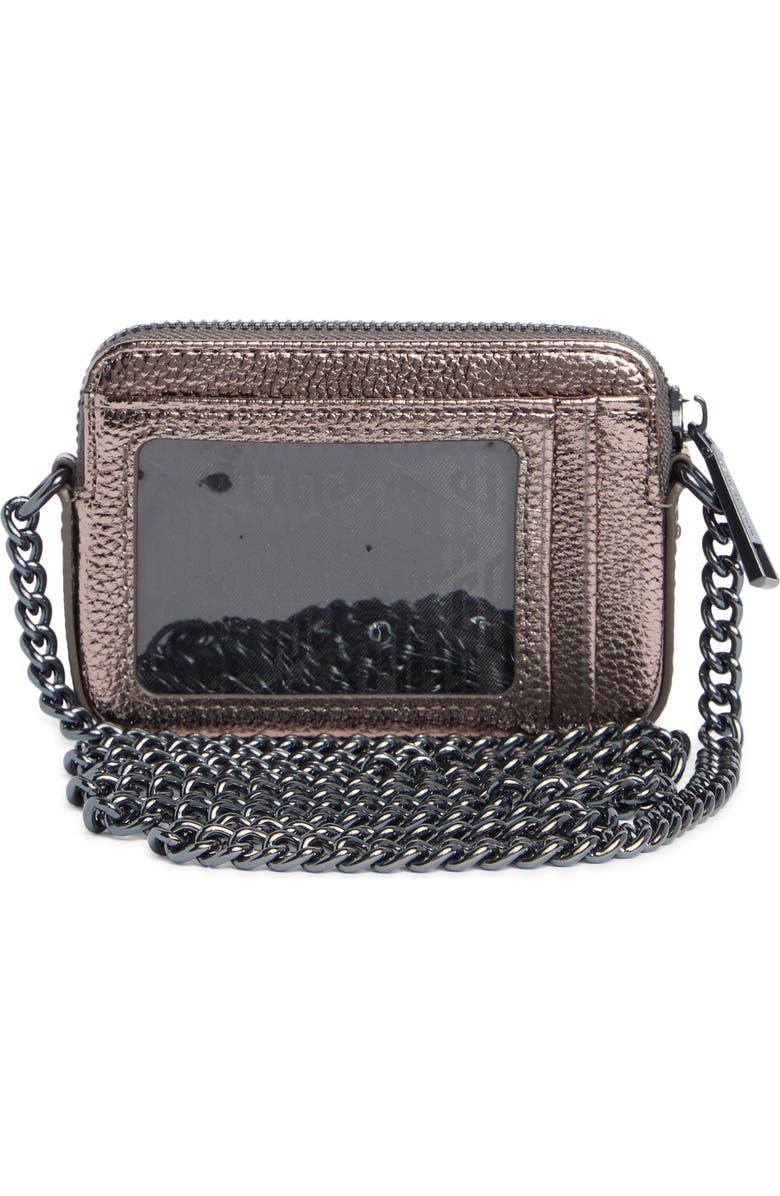 Kurt Geiger London Micro Kensington Quilted Camera Bag, Alternate, color, Gunmetal