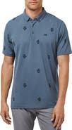 TravisMathew Rome Around Floral Button Down Polo
