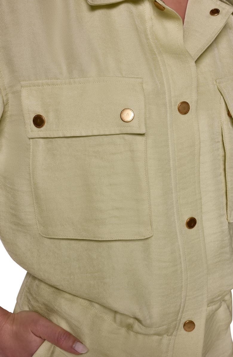 Donna Karan New York Roll Tab Sleeve Jacket, Alternate, color,