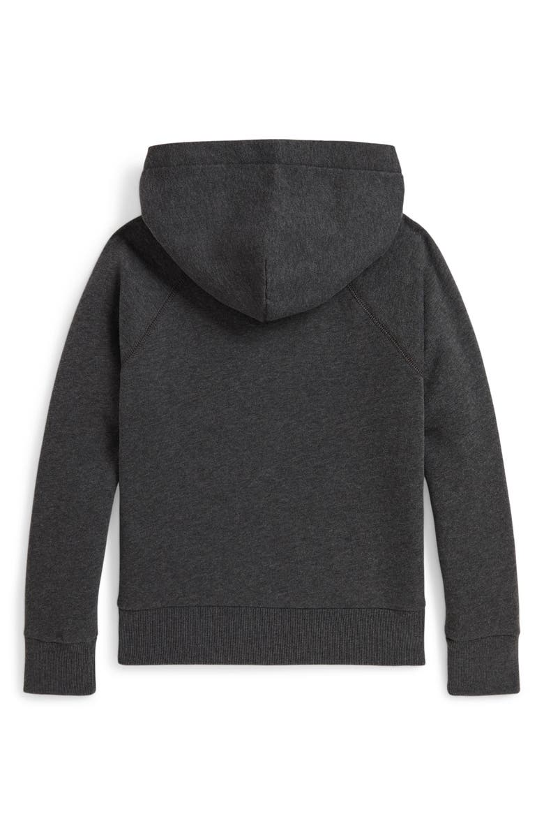 Polo Ralph Lauren Kids' Fleece Hoodie, Alternate, color, Windsor Heather