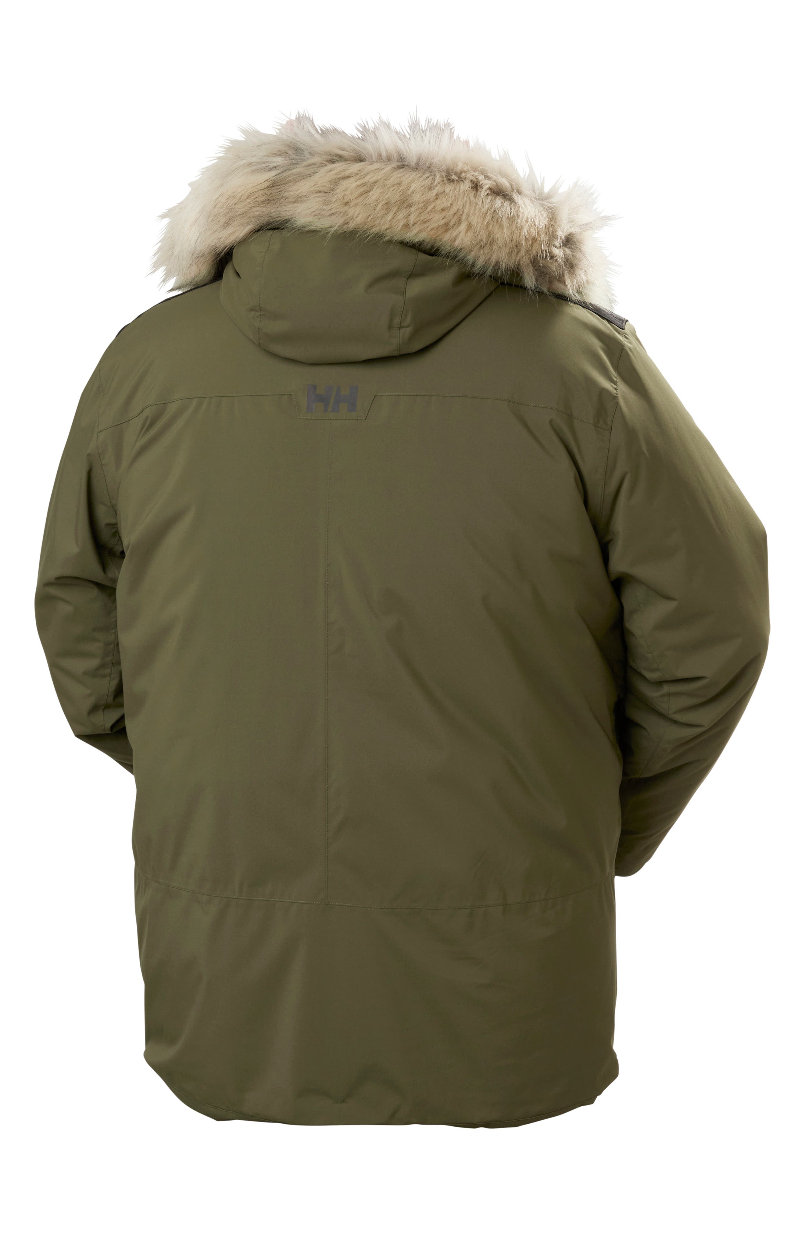 Helly Hansen Reine Waterproof Insulated Parka with Faux Fur Trim