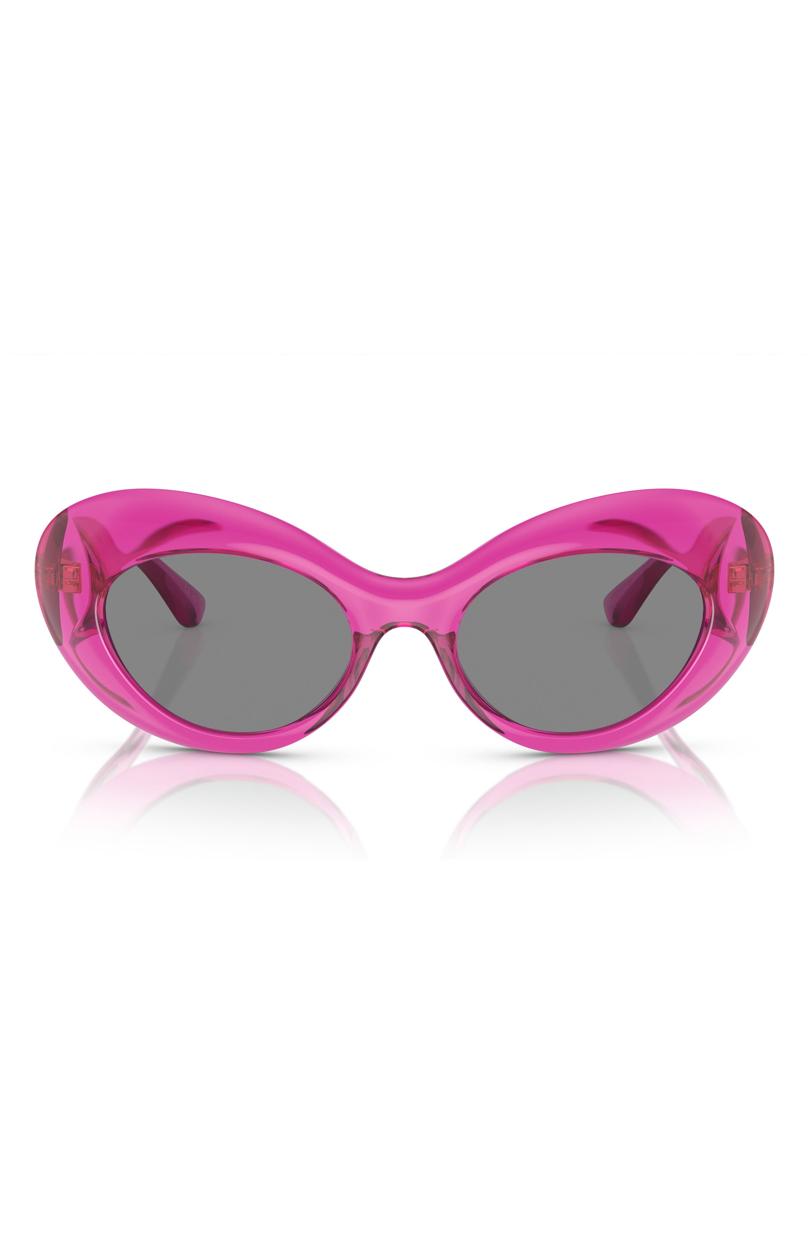 52mm Oval Sunglasses