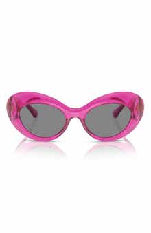 52mm Oval Sunglasses