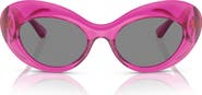 Versace 52mm Oval Sunglasses