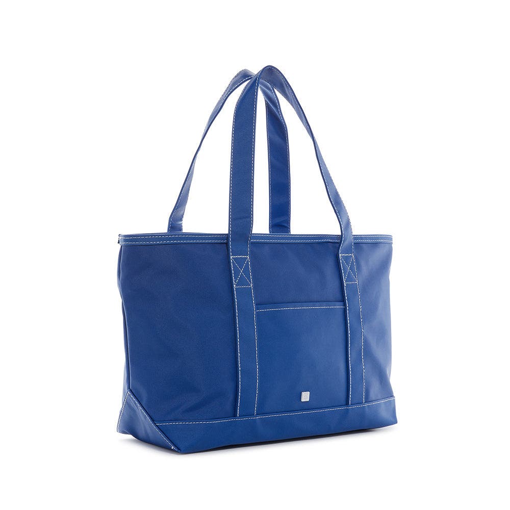 Bluebell Coated Canvas Midi Tote, Alternate, color, Blue