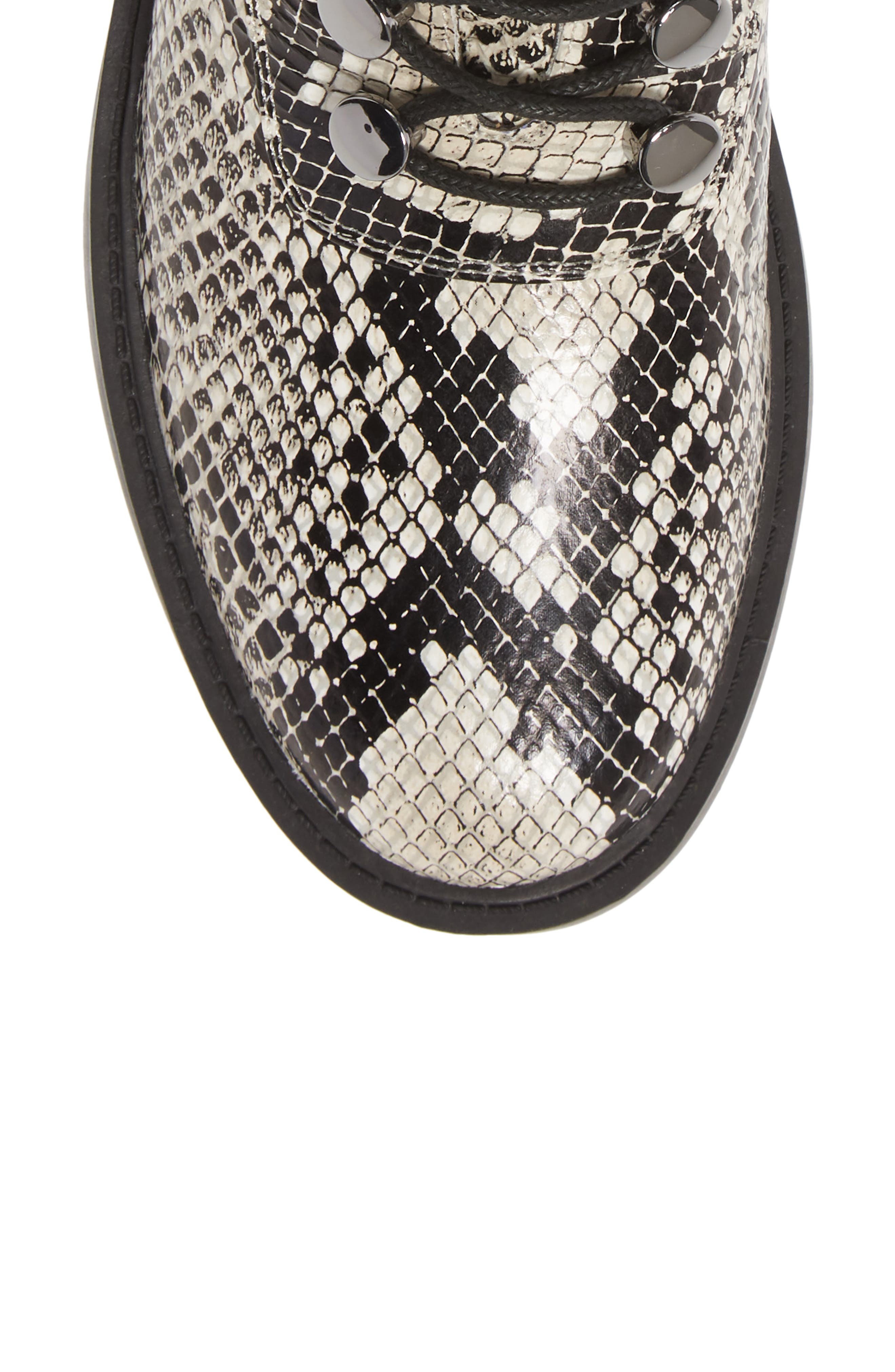 Linea Paolo Trinity Boot, Alternate, color, Crm/Blk