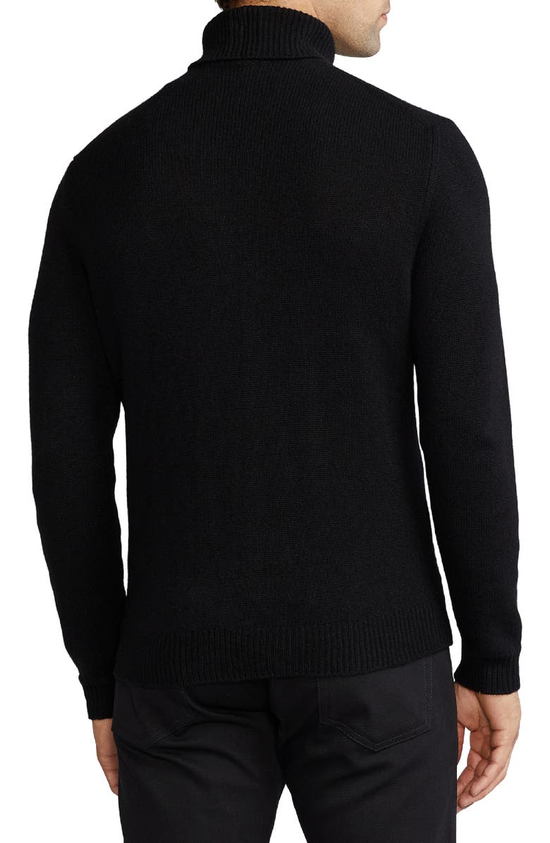 Ralph Lauren Purple Label Cashmere Turtleneck Sweater, Alternate, color,