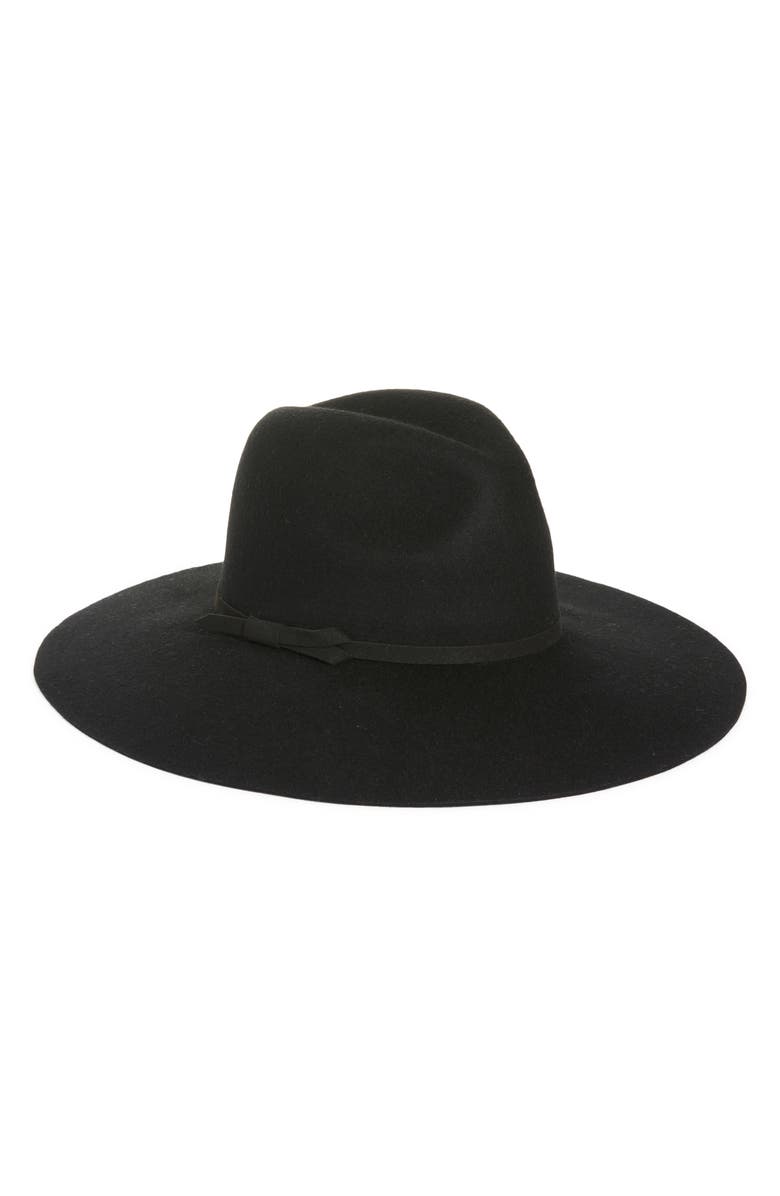 Nordstrom Wide Brim Wool Felt Panama, Main, color, 