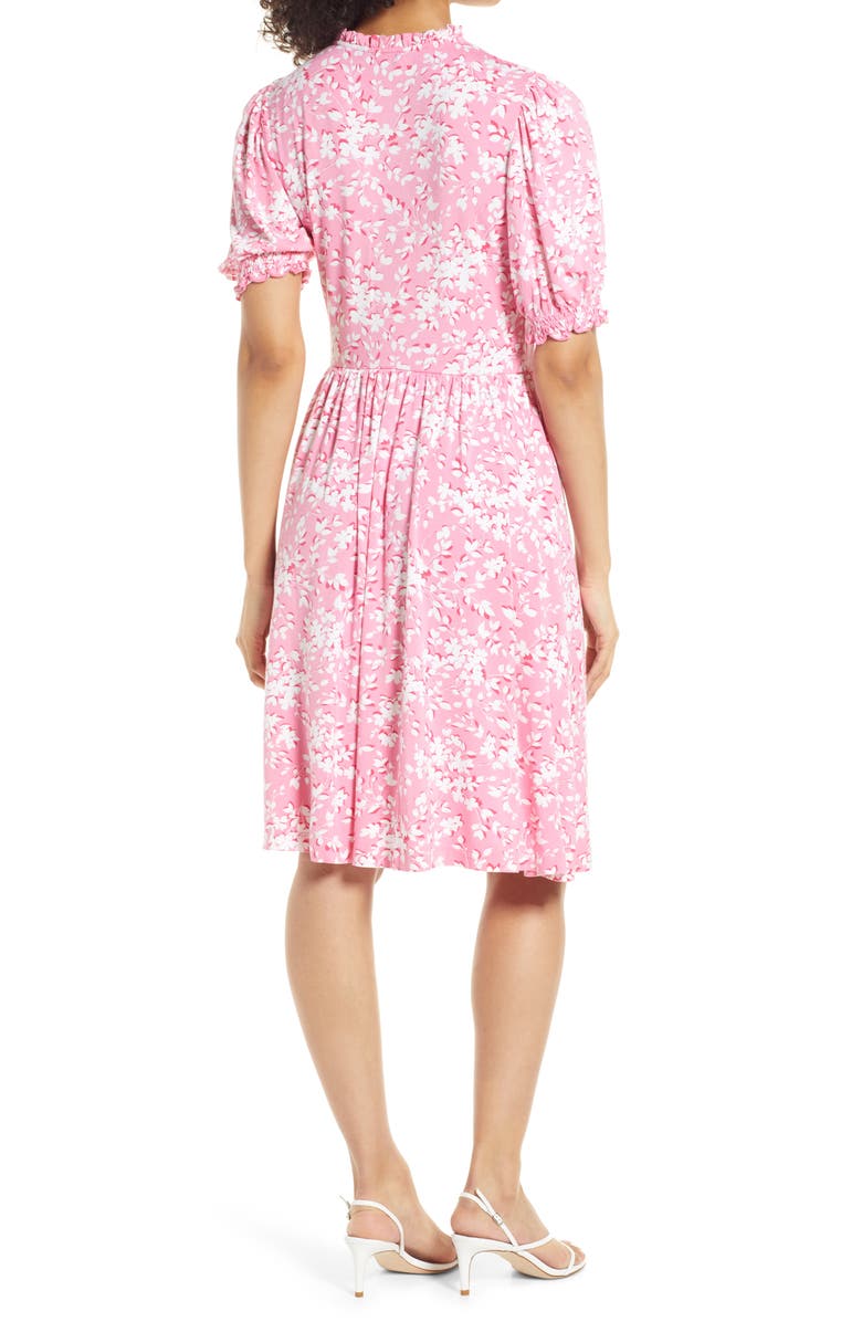 Draper James Nanci Shadow Floral Dress, Alternate, color, 