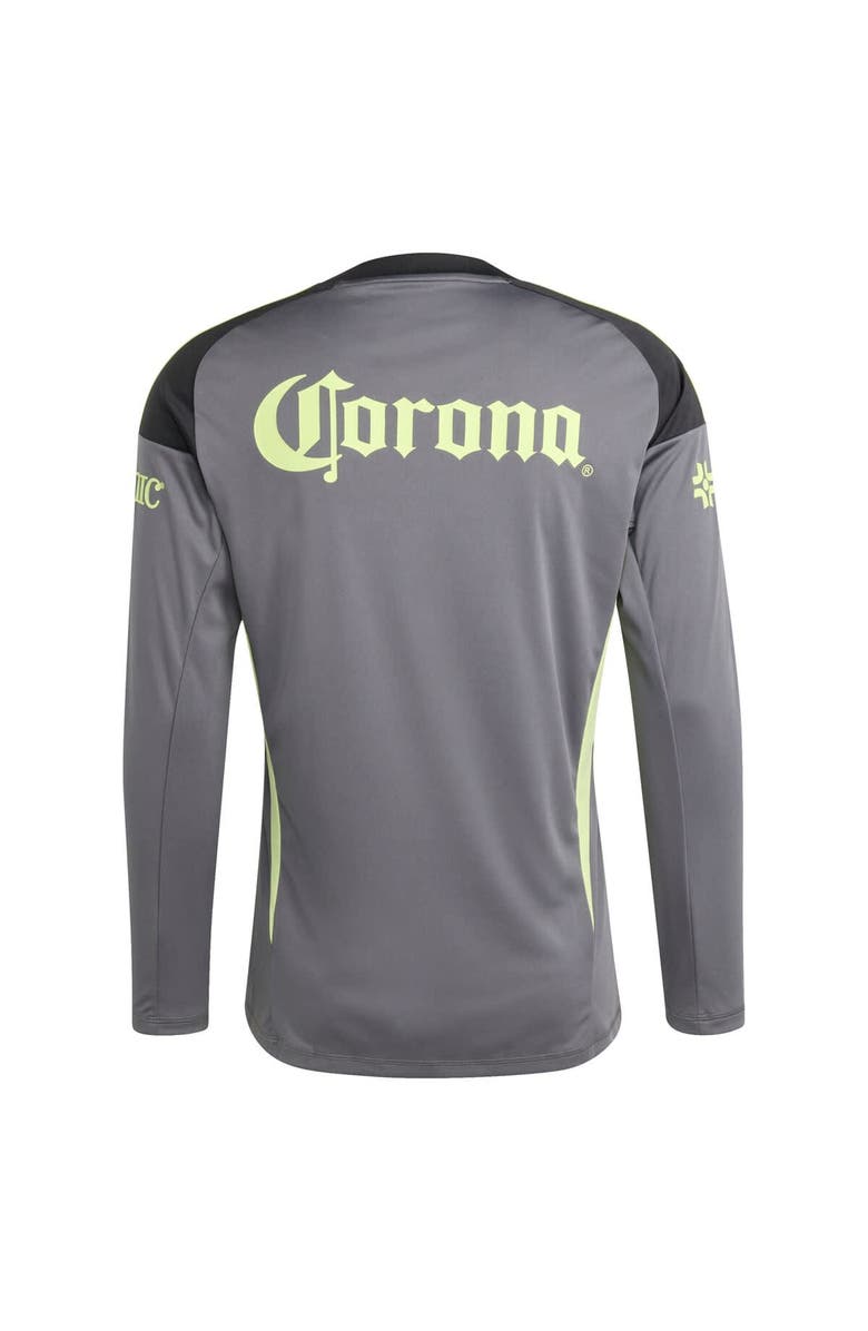 adidas Men's adidas Gray Club America 2025/26 Long Sleeve Goalkeeper Jersey, Alternate, color, Gray
