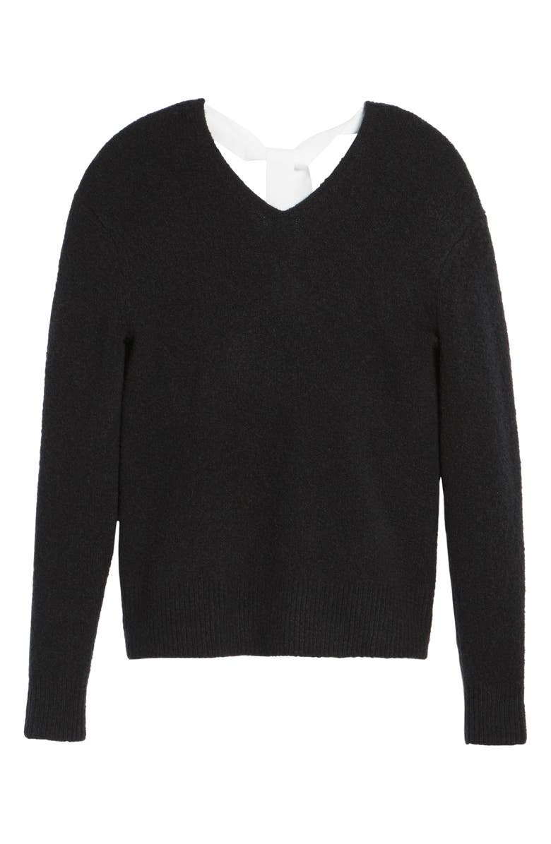 Halogen<sup>®</sup> Tie Back Sweater, Alternate, color, 