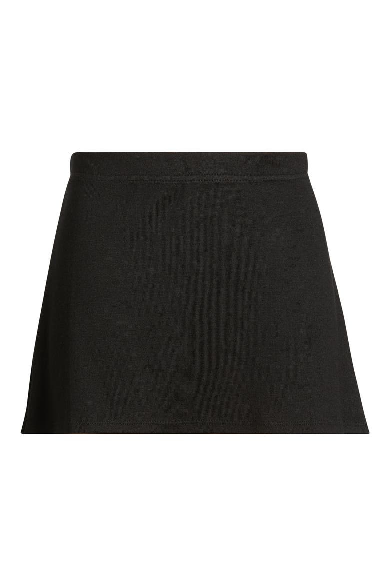 Easy Miniskirt, Alternate, color, BLACK