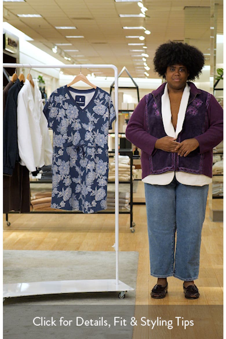 Marina Del Mar Print Tie Waist Dress video