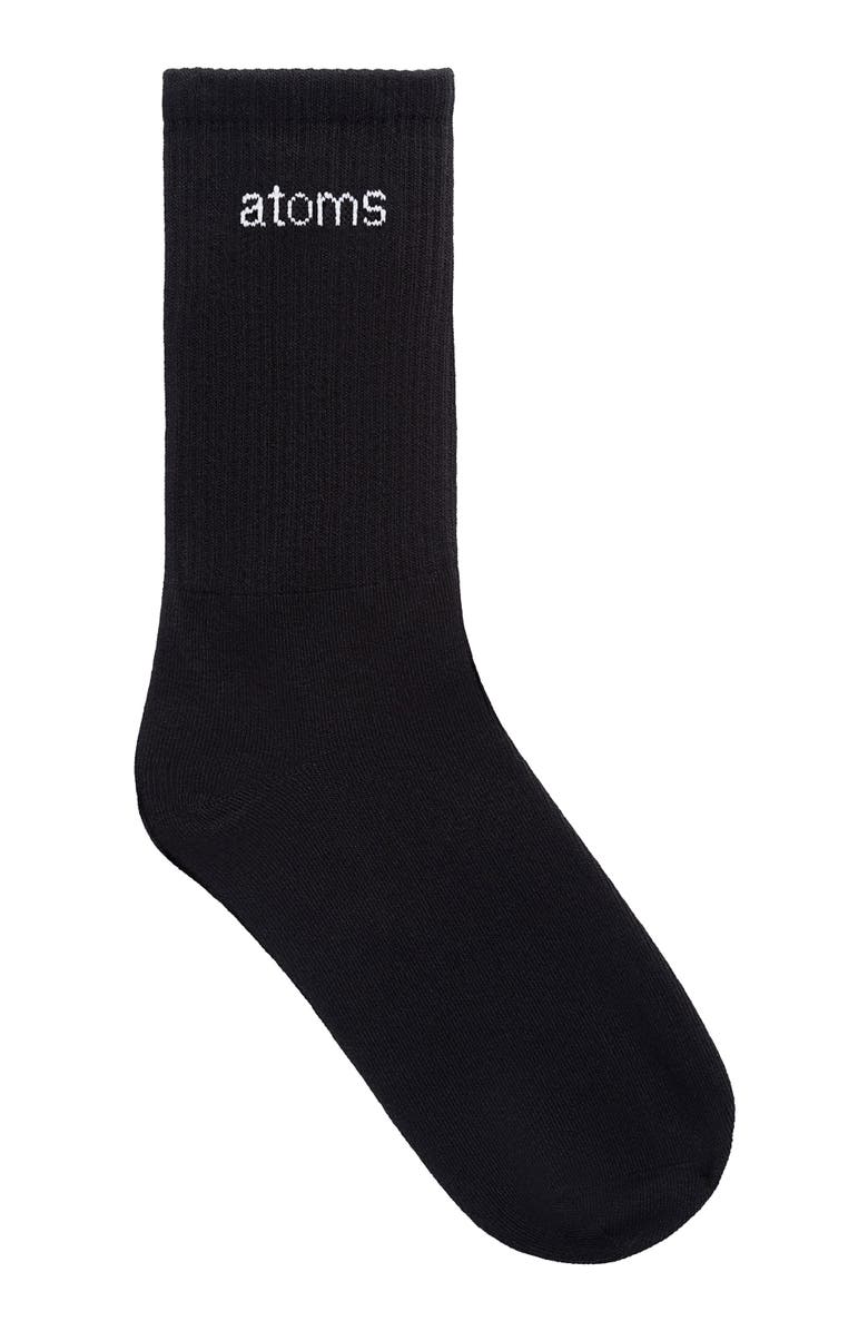 Atoms Classic Crew Socks, Main, color, 