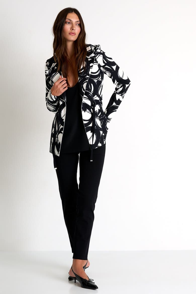 Structured Blazer, Alternate, color, Multi Print