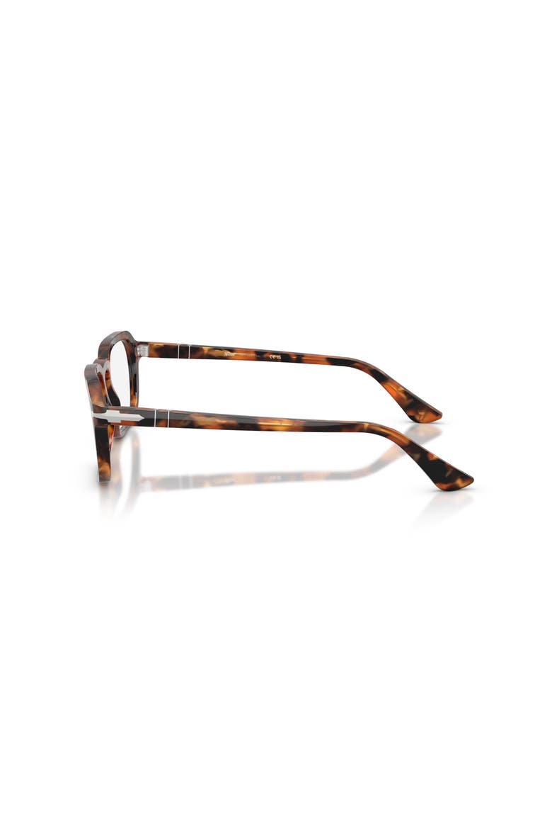 52mm Square optical glasses, Alternate, color, Brown