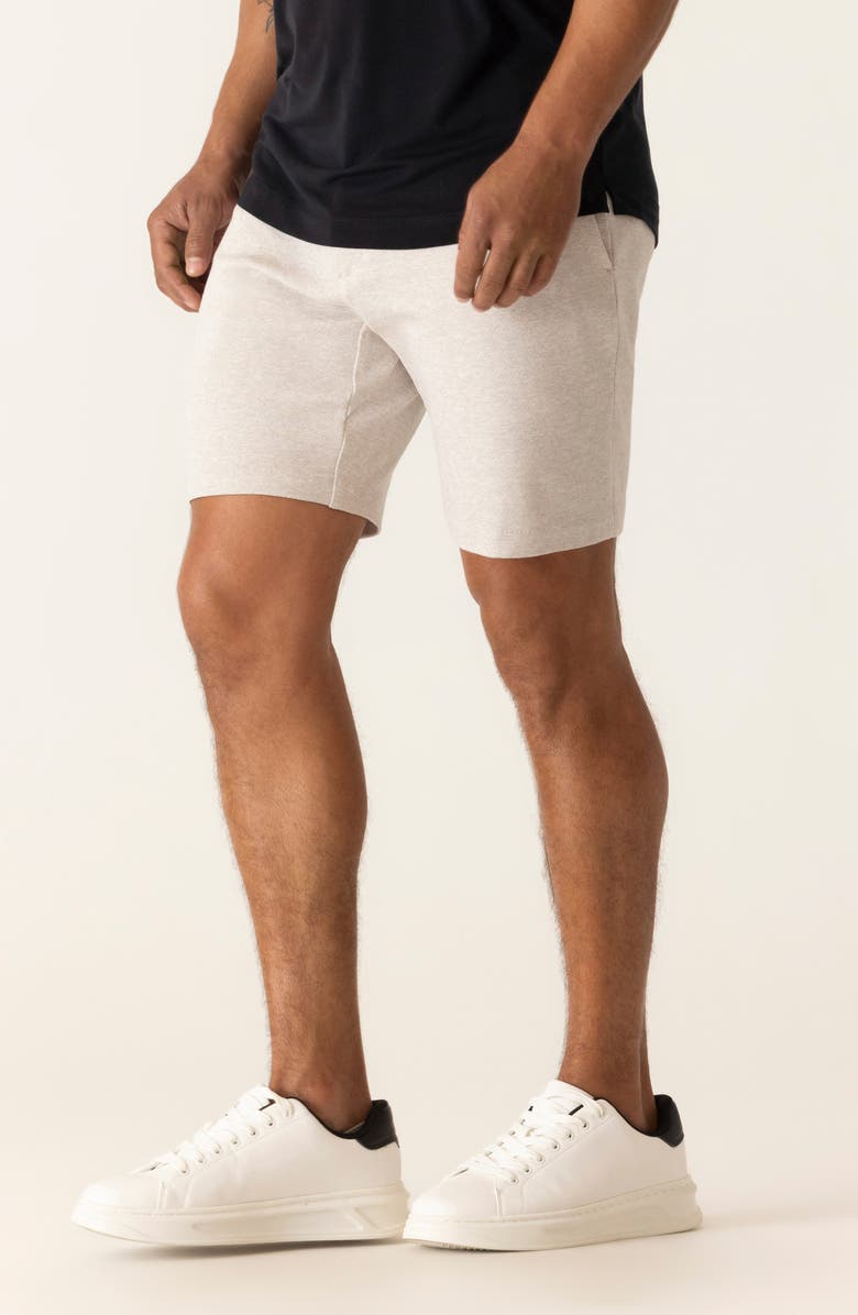 DEKE Galaxy Bermuda Flat Front Stretch Twill Shorts, Alternate, color, Sand Heather