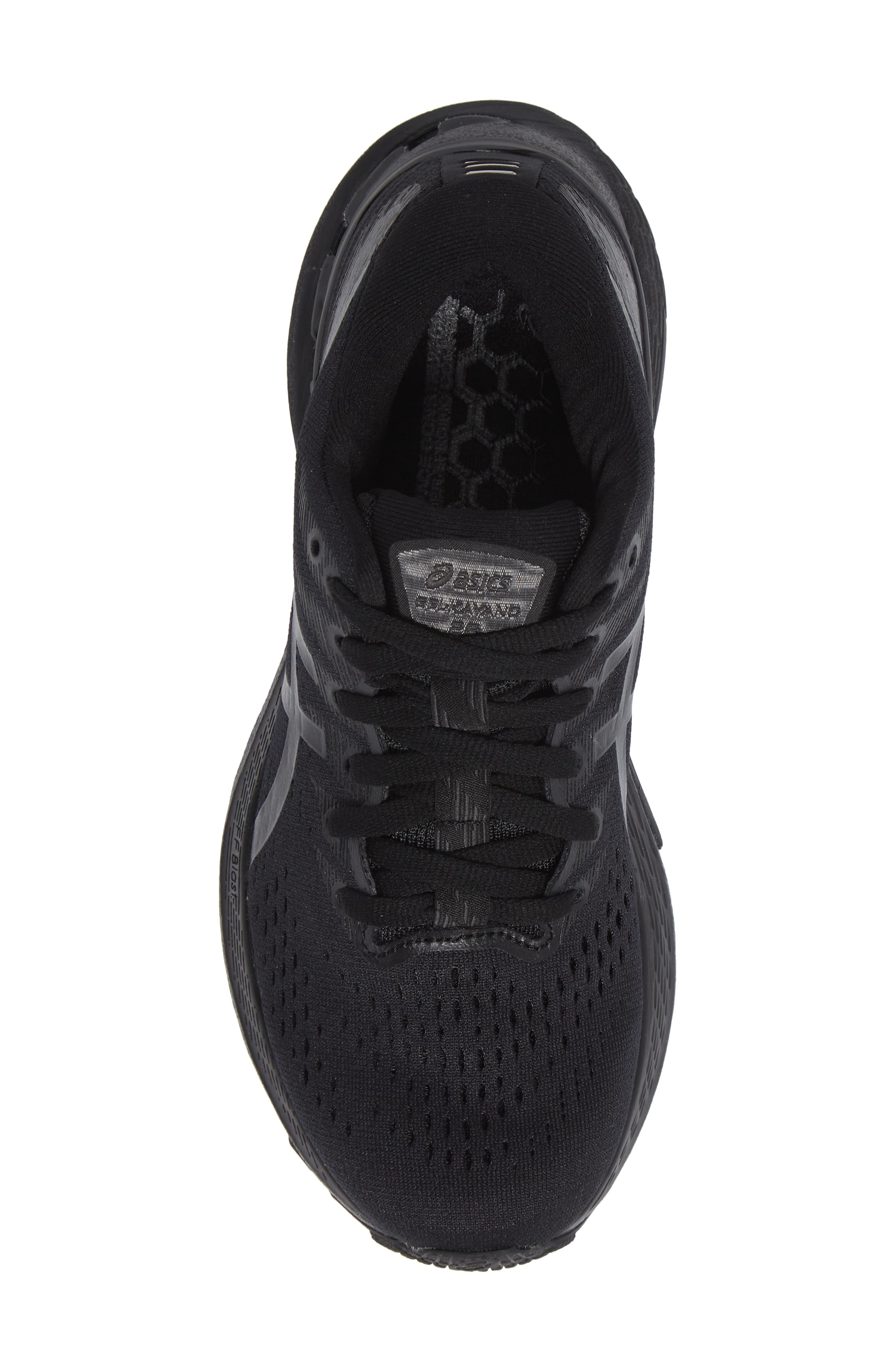 GEL-Kayano® 28 Running Shoe, Alternate, color, BLACK/ GRAPHITE GREY