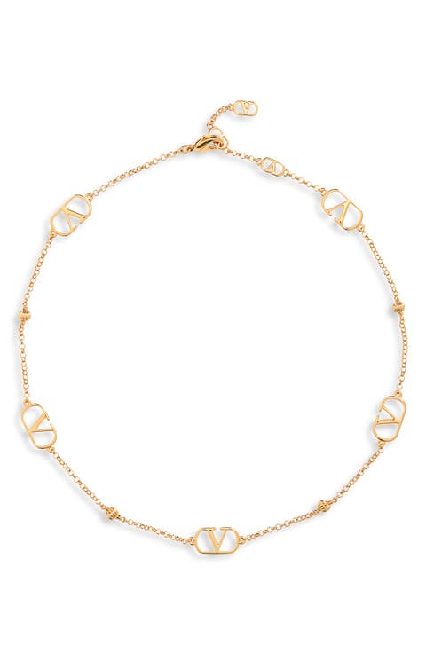 VLOGO Signature Station Necklace