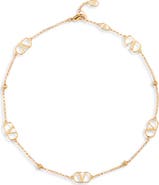 Valentino Garavani VLOGO Signature Station Necklace