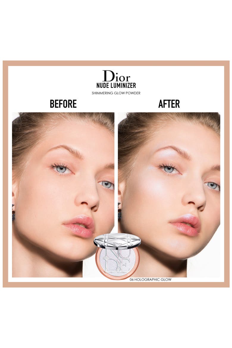 Diorskin Nude Luminizer Shimmering Glow Powder, Alternate, color, 06 HOLOGRAPHIC GLOW