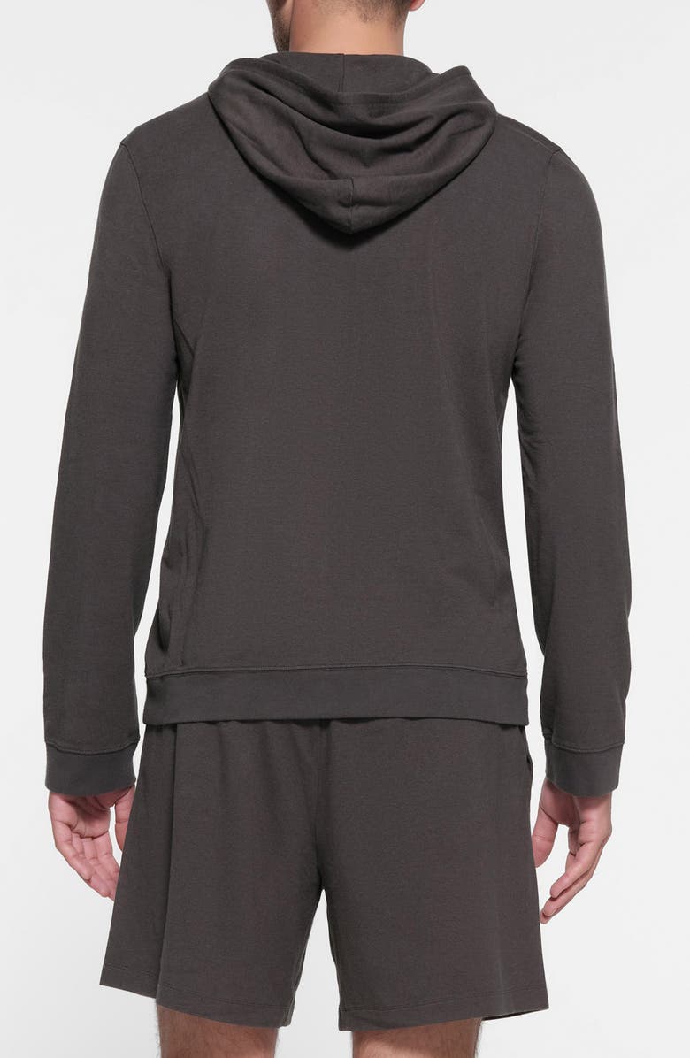 SKIMS Cotton Lounge Hoodie, Alternate, color, Ash