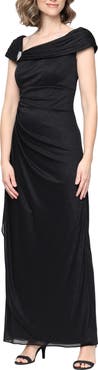 Alex Evenings Embellished L-Neck Gown