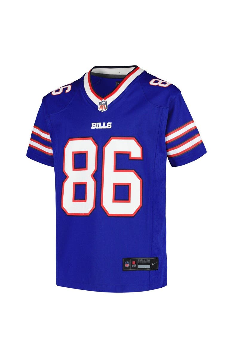 Nike Youth Nike Dalton Kincaid Royal Buffalo Bills Game Jersey, Alternate, color,