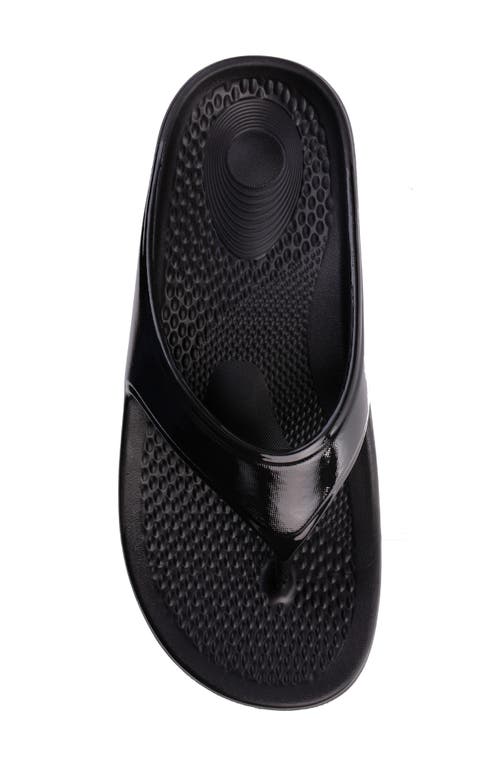 Revitalign Fusion Energy Flip Flop In Black
