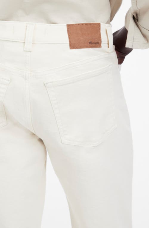 Madewell 1991 Straight Leg Jeans In Ecru Wash