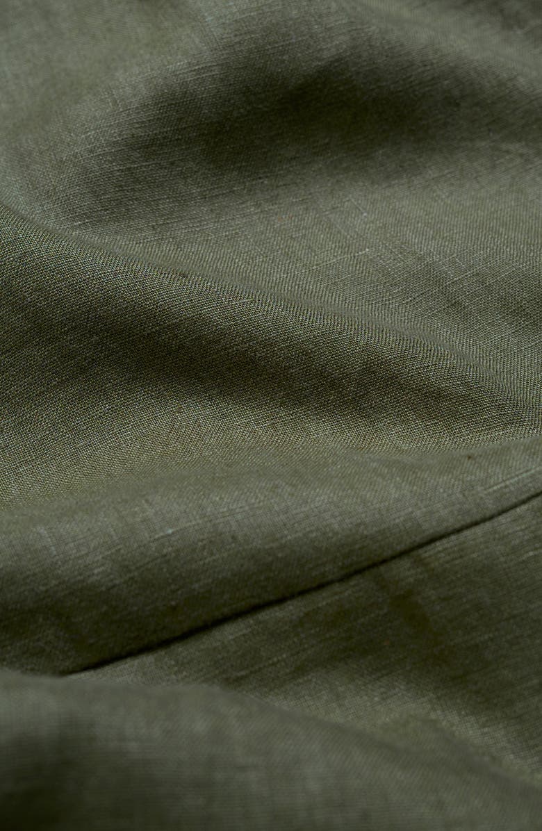 Seasalt Cornwall Salt Air Wide Leg Linen Jumpsuit, Alternate, color, Beech