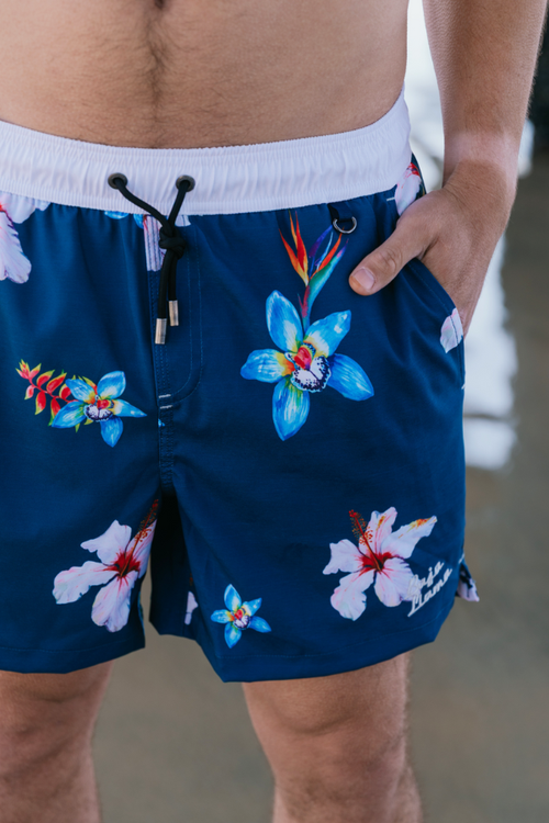 Baja Llama Flower Powers In Blue