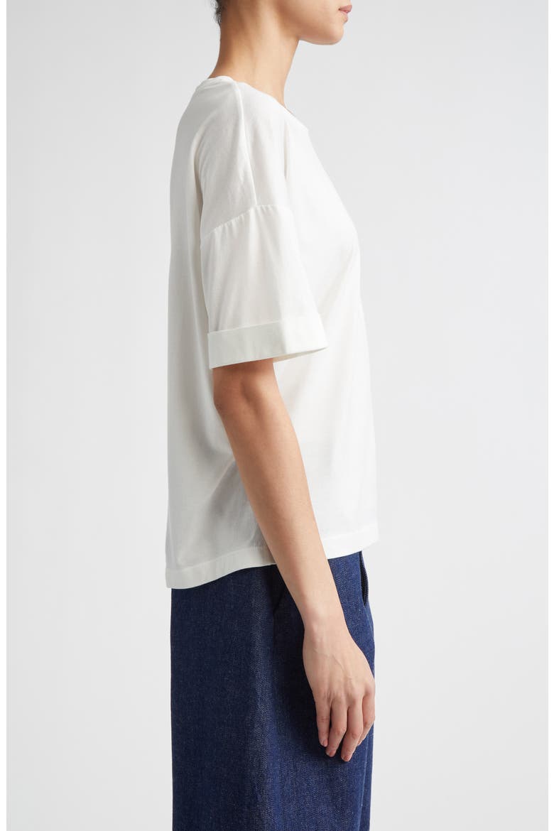 Worth Modal & Cashmere T-Shirt, Alternate, color, WHITE