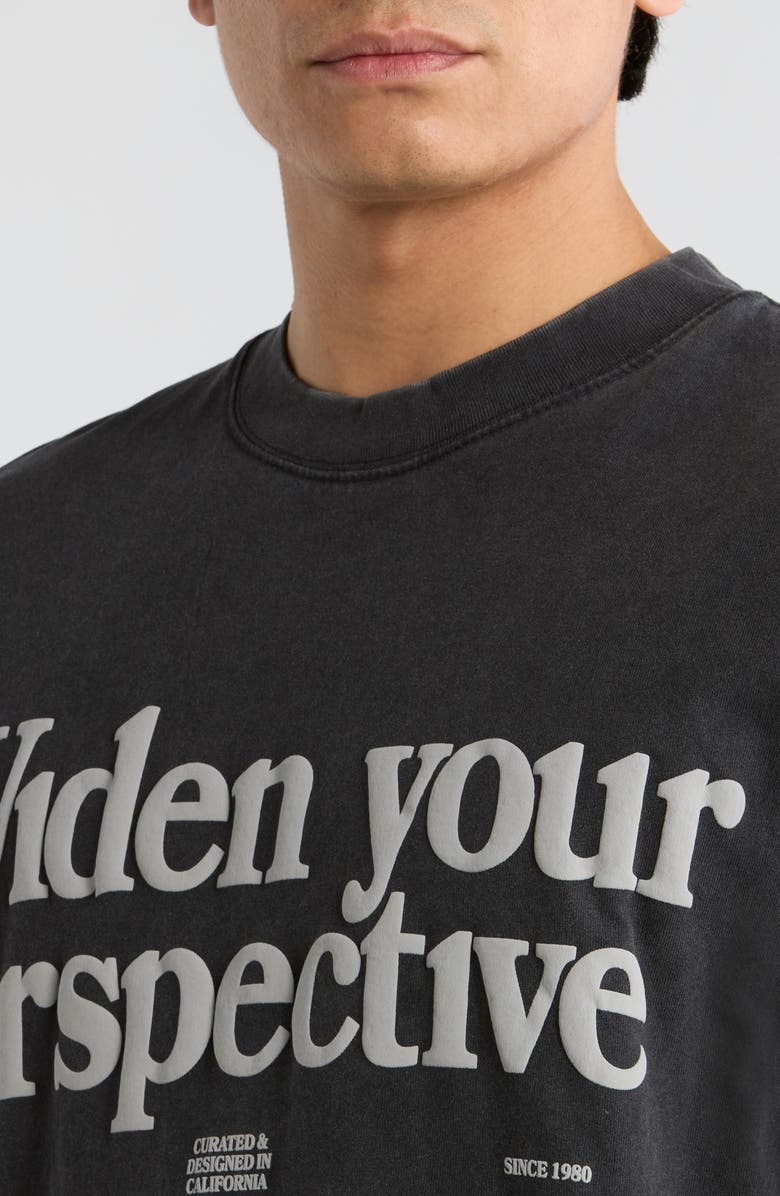PacSun POV Graphic T-Shirt, Alternate, color, Washed Black