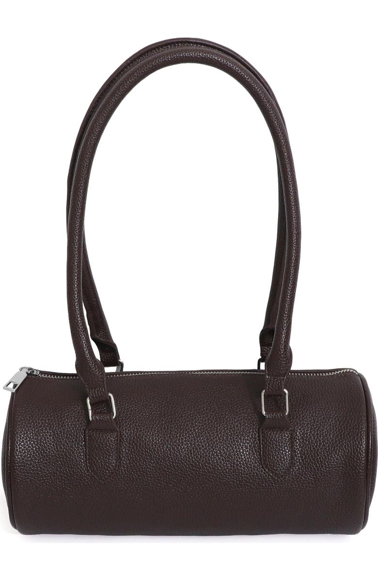 Adornia Rounded Shoulder Bag, Main, color, Brown