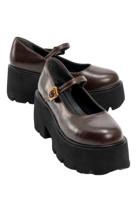 Linley Platform Mary Jane Shoes (Women)