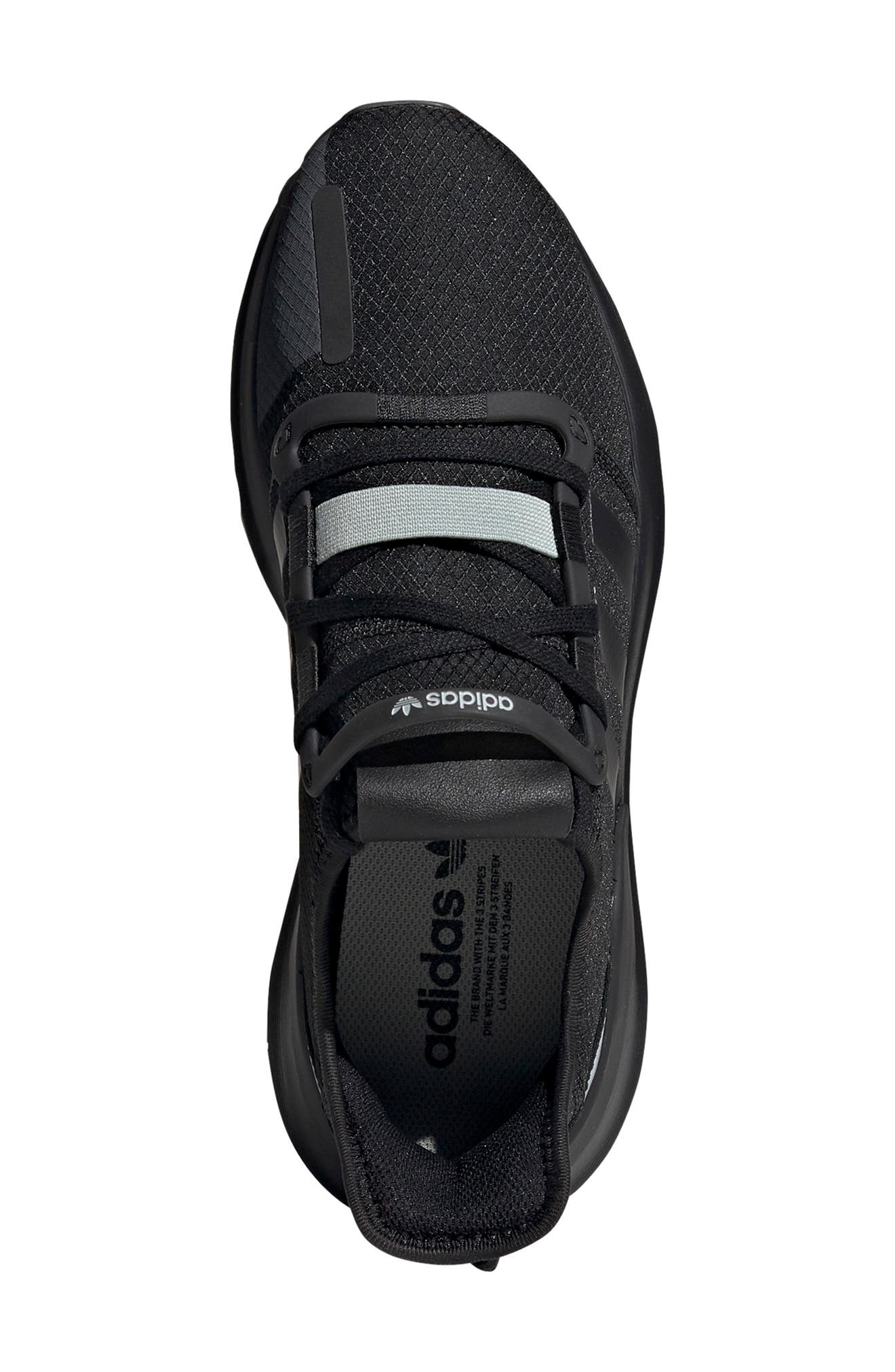 U_Path Run Sneaker, Alternate, color, CORE BLACK/ ASH SILVER